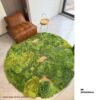 plush-nature-inspired-green-carpet-nursery