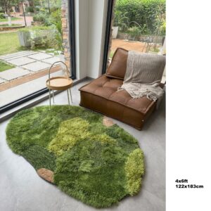 custom-shaggy-green-rug-living-room-4x6