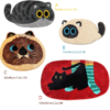 cat shaped area rug